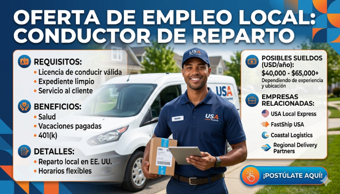 conductor de reparto